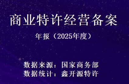 海南省-鑫开源：商业特许经营备案 统计报告（2025年报）